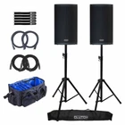 Fbt X-lite 112A 12" Bluetooth Powered Dj Pro Audio Speakers Stands Pack New. Price: $1509.40.