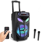 Pyle 600W 10 Bluetooth Pa Speaker Wireless Mics, Rechargeable Battery Open. Price: $82.99.