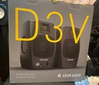 Adam Audio D3V - Black New. Price: $290.00.