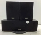 Yamaha NS-AP100 Sound 3 Piece Speaker Set Used. Price: $64.99.