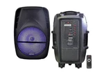Absolute ASBAT15 15" Rechargeable Portable Dj Pa Speaker Bluetooth/ Karaoke New. Price: $159.99.