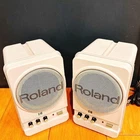 Roland MA-12C Stereo Micro Monitor Pair Amplified Speakers #0001 Used. Price: $240.00.