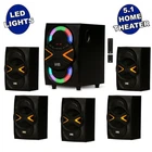 Acoustic Audio Bluetooth 5.1 Speaker System With Led Lights Home 6 Set New. Price: $88.88.