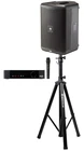 Jbl Eon One Compact Rechargeable 8" Personal Speaker+akg Wireless Mic+stand New. Price: $740.66.