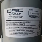 Lot Of Qsc AC-C4T Acoustic Ceiling Mount Loudspeaker 4.5", 70/100V Used. Price: $400.00.