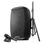 Gemini AS-2115BT-PK Bluetooth Inch Pa System Dj Speaker 2000 Stand Mic New. Price: $269.95.