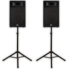 Acoustic Audio BR12 Passive 12" Pair Stands Dj Karaoke Speakers New. Price: $286.88.