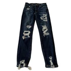 American Eagle High Rise Stretch Skinny Jegging Cropped Jeans Women Size 2 Pre-owned. Price: $13.20.