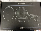 Kicker QSC67 6.75IN Car Component Speaker System 100W Rms Mpn New. Price: $425.00.