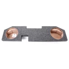 Qpower Dual Hole 12 Underseat Subwoofer Enclosure Box For 02-18 Dodge Quad Cab New. Price: $124.99.