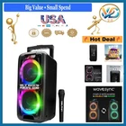 Dolphin SP-2100RBT-G Bluetooth Subwoofer Speaker With Dual Led Li... New. Price: $405.49.