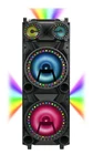 Qfx PBX-1212 12" Party Speaker+bluetooth+usb/sd/fm +3-DISCO Lts- 18,500WATTS New. Price: $279.99.