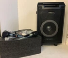 New Vegue Portable Bt Speaker System With 2 Microphones VS-0866 Open. Price: $160.00.