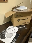 Rockville CCL5T White 70V Commercial Ceiling Speakers 4-PACK New Open Box. Price: $119.99.