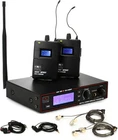 Galaxy Audio AS-1410-2 Wireless In-ear Monitor Twin Pack System New. Price: $1249.99.