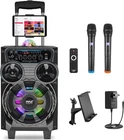 Pyle 8" Bluetooth Portable Speaker & Karaoke Party Audio PPHP87BTA New. Price: $154.99.