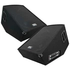 Seismic Audio 15" Powered Floor Monitor Wedge Speaker Pair SA-15MT-PW New. Price: $699.99.