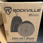 Rockville PEN-65T Black 6.5" 70V Hanging Pendant Speaker Commercial/restaurant New. Price: $150.00.