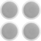 CCL6T 6" 70V Commercial Ceiling Speakers (4-PACK), White, High-performance Audio New. Price: $124.52.