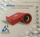 Copia Products WM-SWC-001 Wireless Phone Charging Bluetooth Speaker Color Choice Open. Price: $19.61.