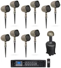 (10) JBL-GSF3-TN 3" Landscape Ground Stake 70V Commercial SPEAKERS+8" Sub+amp New. Price: $2334.65.