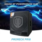 Proreck PR18 18'' 3000W P.m.p.o Active Powered Pa Dj Subwoofer (one Sub) New. Price: $379.99.