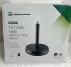 Nib! K&m Konig Meyer Tischstativ 23200 Table Microphone Stand, Anti-vibration New. Price: $34.99.
