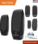 S150 Usb Speakers With Digital Sound New. Price: $31.99.