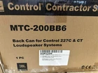 Jbl MTC200BB6 0.5 Cu. Ft. Cylindrical Backcan For Control 227C / Ct New. Price: $55.00.