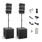 Proreck Club 8000W P.m.p.o Stereo Dj/powered Pa Speaker System 18-INCH New. Price: $1369.99.