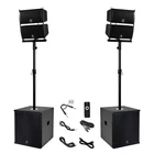 Proreck Club 15'' 6000W P.m.p.o Stereo Pa Speaker System Combo Set Kalaok New. Price: $690.00.