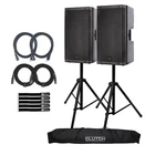 Rcf Art 815-A 15" Portable 2-WAY Active Powered Dj Pa Loudspeakers Stands New. Price: $1734.40.