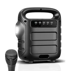 Toptech Karaoke 6-WIRELESS Speaker Extra Bass Play Time Built Changing Lights Used. Price: $44.34.