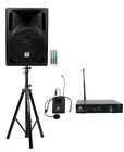 Rockville RPG8BT 8" Powered 400W Pa Speaker W/bluetooth + Headset Microphone New. Price: $209.90.
