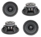New 4 Pack 10" Bass Cabinet Pro Audio Speakers 8OHM Replacement Woofers 10INCH. Price: $199.00.