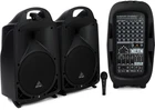Behringer Europort PPA2000BT 8-CHANNEL Portable System With Bluetooth New. Price: $1049.00.