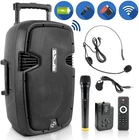 Pyle Portable Bluetooth Loudspeaker - Active Pa System Kit Rechargeable New. Price: $257.99.