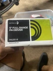 Dayton Audio PA130-8 5" Full Range Driver Ohm New. Price: $36.00.