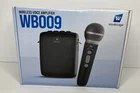 Winbridge WB009 Wireless Voice Amplifier Bluetooth Handheld Cardioid Mic Open. Price: $60.00.