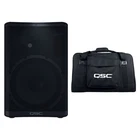 Qsc CP12 12IN 1000W Powered Loudspeaker Bundle W/ Tote New. Price: $769.99.
