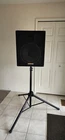Yamaha Sv 15" Speakers Stands Used. Price: $325.00.
