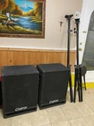 Carvin 1584 Speakers - Set Of 2 $400 With Stand Used. Price: $400.00.
