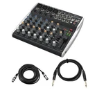 Behringer Xenyx 1202SFX Premium Analog 12-INPUT Mixer With Usb Interface, Bundle New. Price: $174.00.