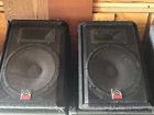 Wharfedale Pro Passive Floor Monitors Speaker Pair Black EVP-S15M Used. Price: $199.00.