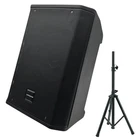 Warzone WAP8T 500W Speaker + 1 Adjustable Pa Stand Bundle. Price: $349.00.