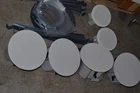 Never Used Lot Of Crestron Speakers Saros ICE6T-W-T And ICI4T-W-T-EACH Open. Price: $600.00.