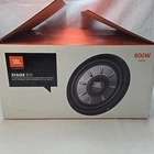 Jbl Stage 810 800W Max Power 8" Series Single 4 Ohm Loud Car Subwoofer Open. Price: $79.99.