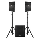 Rk Club 3500 15 Inch Subwoofer 3000W Dj Powered Pa Speaker System Combo Set New. Price: $539.99.