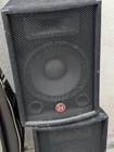 Harbinger M60 Passive Speakers Pair 8 Ohm Dj Stage Monitor Tested Working Used. Price: $135.99.