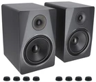 (2) Rockville APM8B 8" 500W Powered Usb Studio Monitors + Isolation Feet Pads New. Price: $249.95.